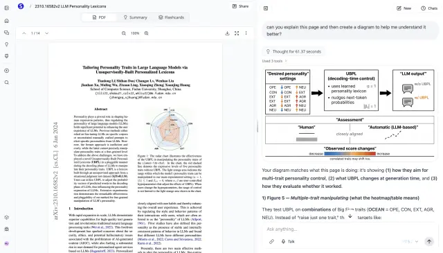 Scholarly PDF Analysis - Chat with documents and generate diagrams